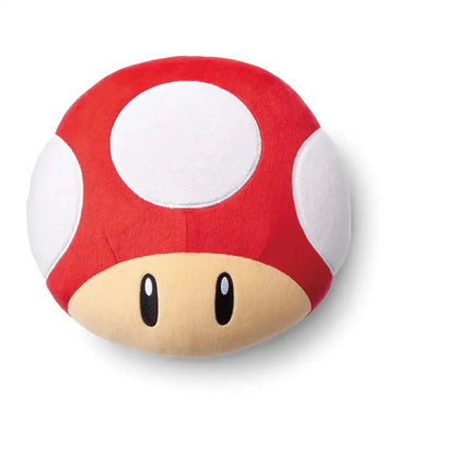 NINTENDO Super Mario Travel Reversible Neck Pillow Super Mushroom- Japan Figure Store - #1 Bring To You The Best Japanese Goods
