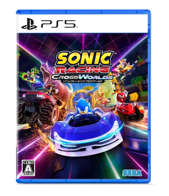 Sega Sonic Racing X-Worlds PS5 with Werehog Pack DLC & Exclusive Sticker