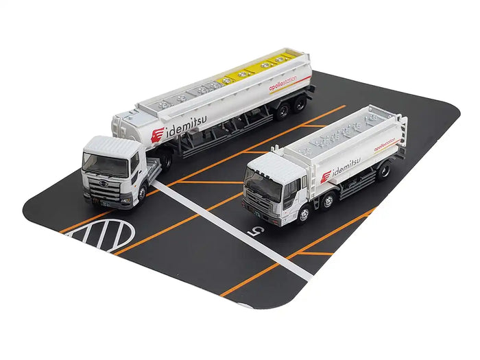 Tomytec Japan Truck/Trailer Collection Idemitsu Tank Lorry Set B Diorama Supplies- Japan Figure Store - #1 Bring To You The Best Japanese Goods