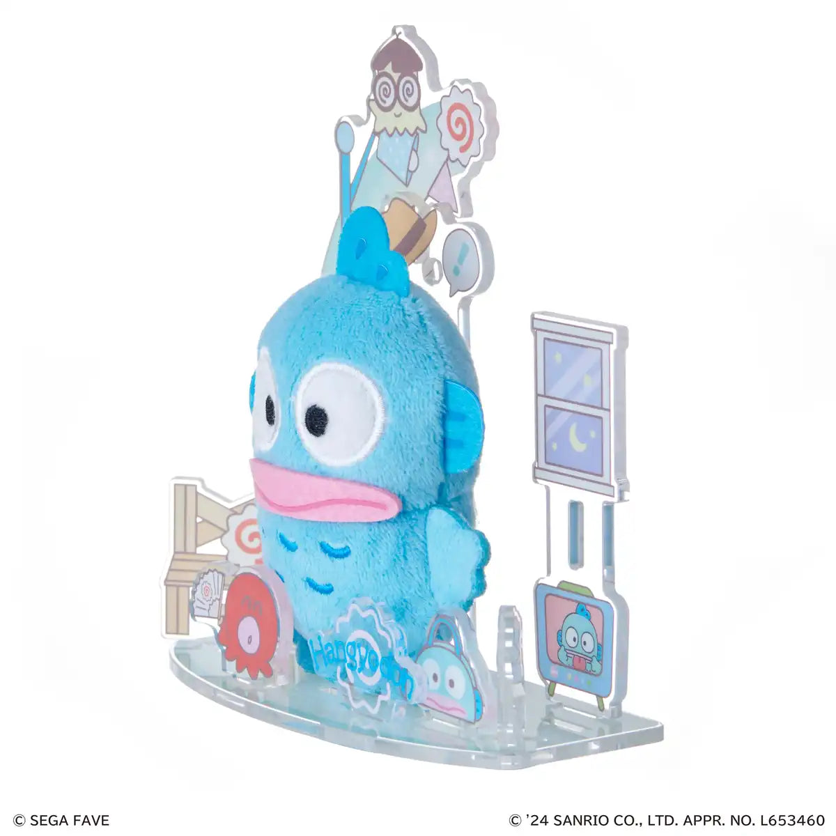 Sega Hangyodon Acrylic Plush Toy Sanrio Characters