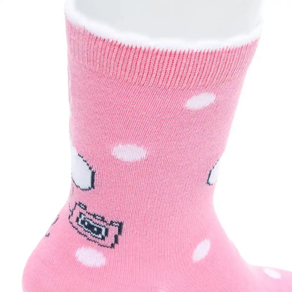Sanrio Girls Pink Socks 4264320 - Cute and Cozy for Every Season- Japan Figure Store - #1 Bring To You The Best Japanese Goods