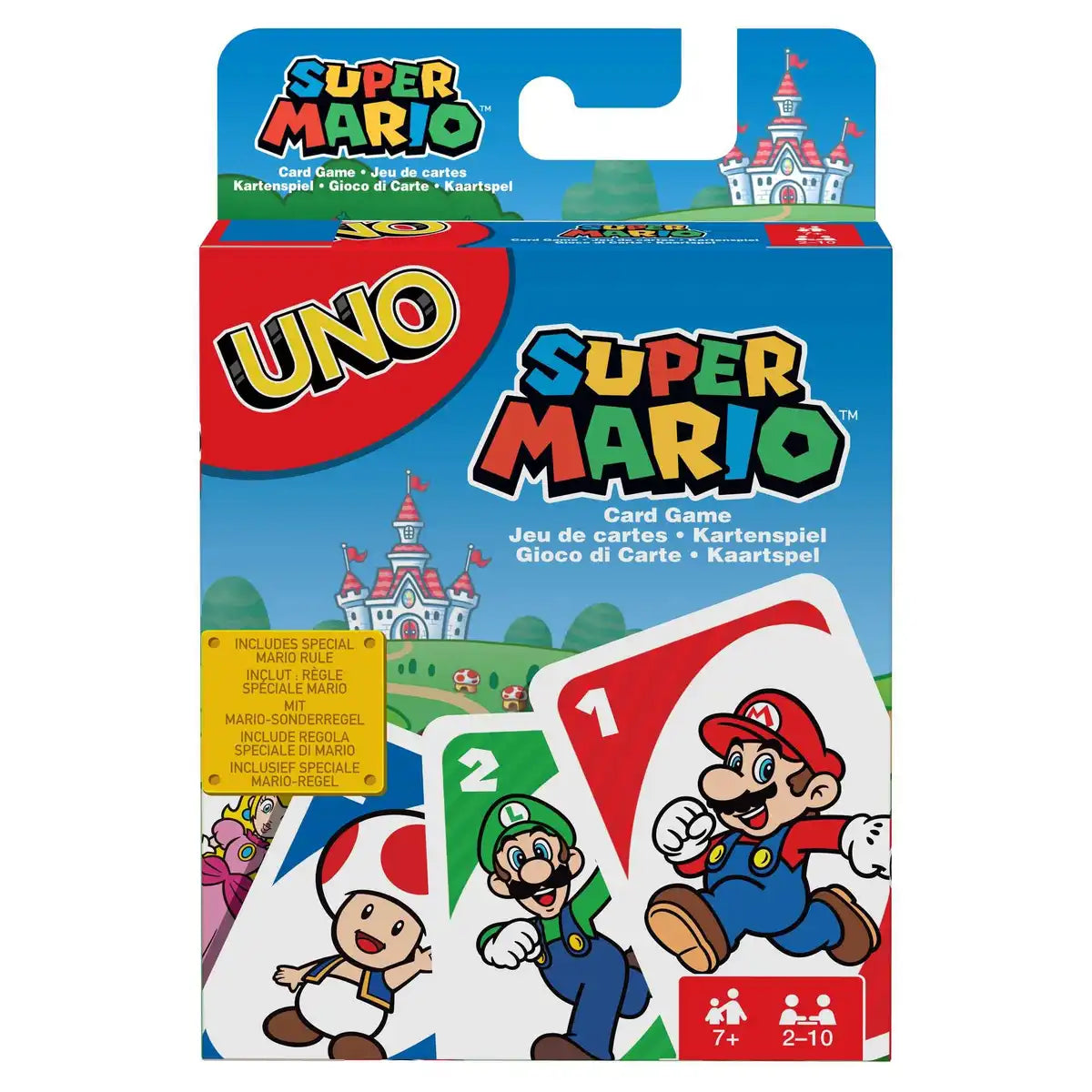 Mattel Uno Super Mario Special Rule Card Drd00 White Mario Card Games For Kids- Japan Figure Store - #1 Bring To You The Best Japanese Goods