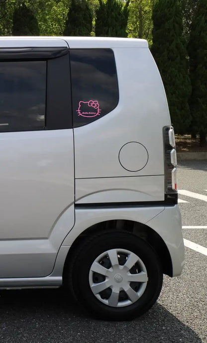 Sanrio Hello Kitty Pink Sticker Decoration - Klss-92277- Japan Figure Store - #1 Bring To You The Best Japanese Goods