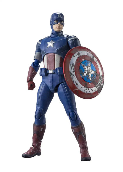 BANDAI S.H. Figuarts Captain America -Avengers Assemble- Edition Figure Avengers- Japan Figure Store - #1 Bring To You The Best Japanese Goods