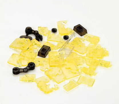BEVERLY Crystal 3D Puzzle 50201 Robot Yellow- Japan Figure Store - #1 Bring To You The Best Japanese Goods