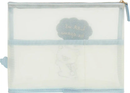 San-X Rilakkuma Message Series Freestanding Pouch - CA38001- Japan Figure Store - #1 Bring To You The Best Japanese Goods