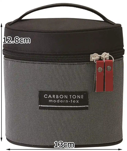 Skater 1050Ml Insulated Rice Bowl Lunch Box with Exclusive Carbon Tone Bag- Japan Figure Store - #1 Bring To You The Best Japanese Goods