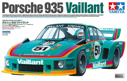 Tamiya 1/20 Porsche 935 Vaillant 20071- Japan Figure Store - #1 Bring To You The Best Japanese Goods