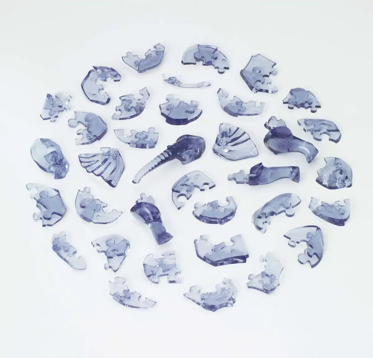 Beverly Crystal 3D Puzzle 50178 Elephant Jp Animal 3D Puzzles Crystal Jigsaw Puzzle- Japan Figure Store - #1 Bring To You The Best Japanese Goods