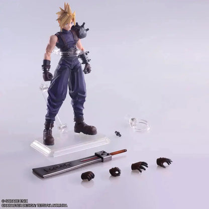 Square Enix Final Fantasy VII Cloud Strife Bring Arts Hardedge Action Figure- Japan Figure Store - #1 Bring To You The Best Japanese Goods