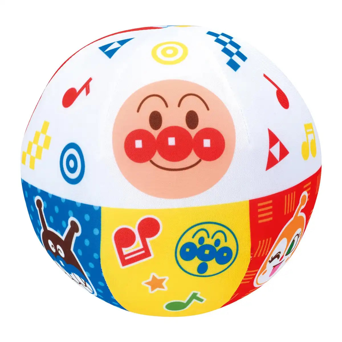 Bandai Anpanman Developing Brain Soft Melody Ball for Kids - Educational Toy- Japan Figure Store - #1 Bring To You The Best Japanese Goods