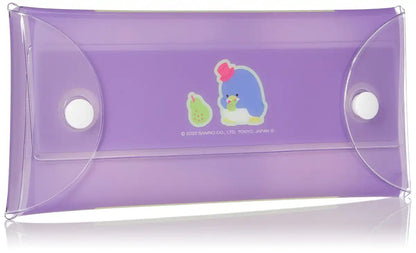Sanrio Tuxedo Sam Clear Multi-Case Large Size Pencil Accessory Case- Japan Figure Store - #1 Bring To You The Best Japanese Goods