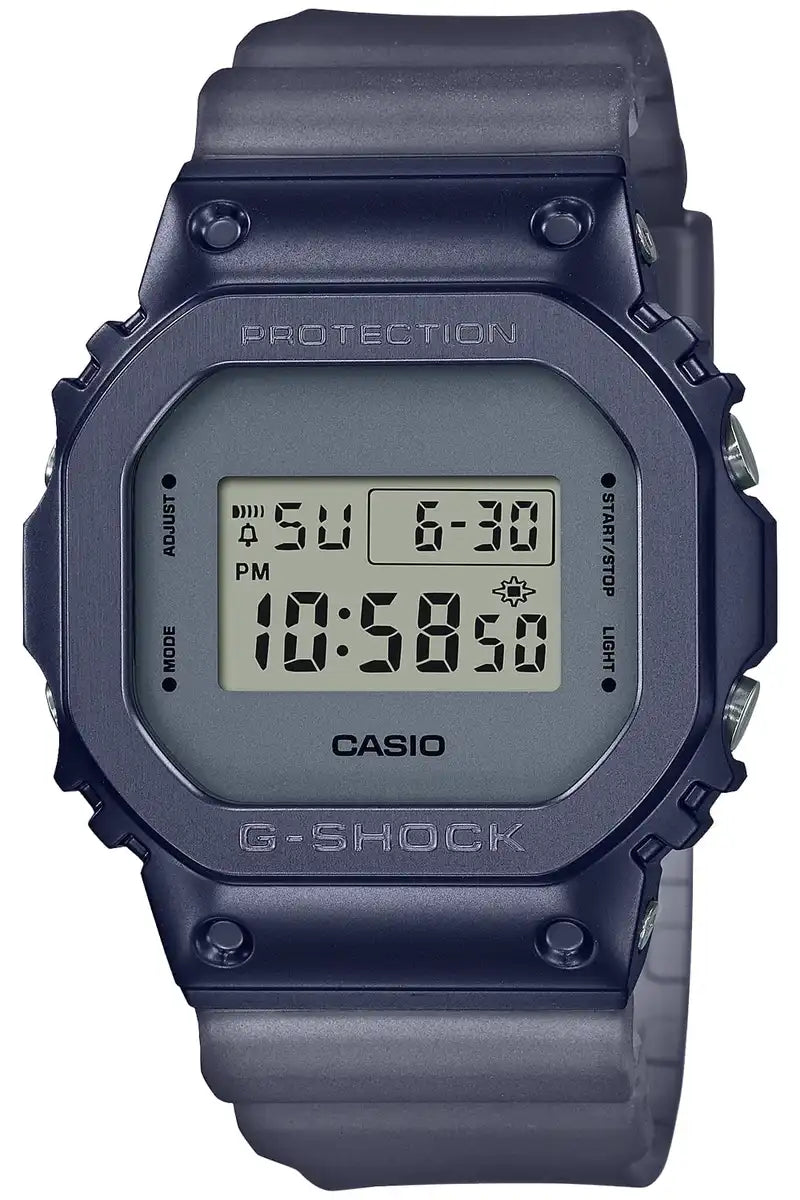 Casio G-Shock Men's Watch - GM-5600MF-2JF Blue Metal Covered Midnight Fog Series- Japan Figure Store - #1 Bring To You The Best Japanese Goods