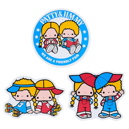 Sanrio Sticker Set Patty & Jimmy Lookbooks for Ages 3+ 220591