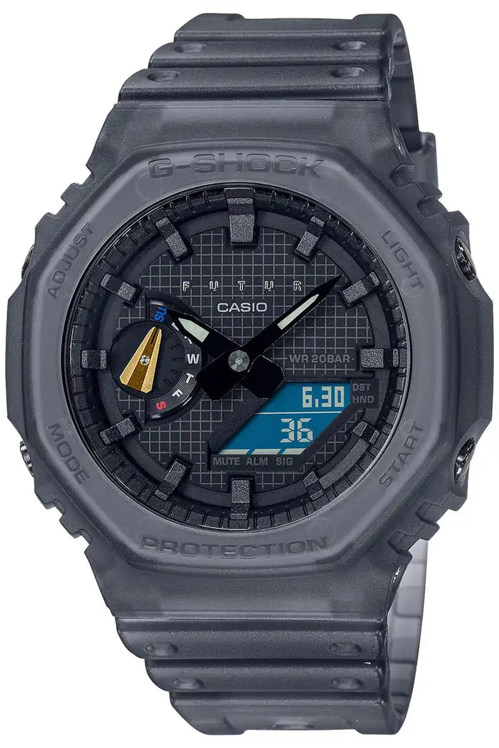 Casio G-Shock GA-2100FT-8AJR Men's Black Watch Authentic Domestic G-Shock Futur Collaboration Model- Japan Figure Store - #1 Bring To You The Best Japanese Goods
