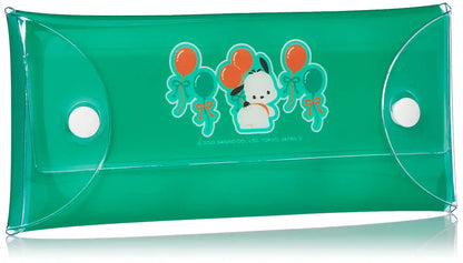 Sanrio Pochacco Clear Multi-Use Large Pencil and Accessory Case- Japan Figure Store - #1 Bring To You The Best Japanese Goods