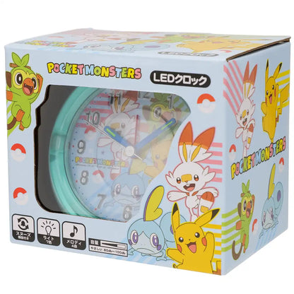 T'S FACTORY Pokemon Led Alarm Clock Assembled Mint Green- Japan Figure Store - #1 Bring To You The Best Japanese Goods