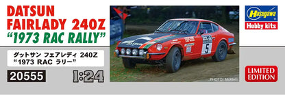 HASEGAWA - 1/24 Datsun Fairlady 240Z 1973 Rac Rally Plastic Model- Japan Figure Store - #1 Bring To You The Best Japanese Goods