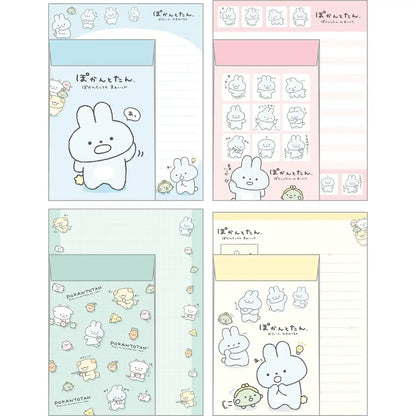 San-X Pokantotan Letter Set Lh78901 - Premium Stationery Collection- Japan Figure Store - #1 Bring To You The Best Japanese Goods