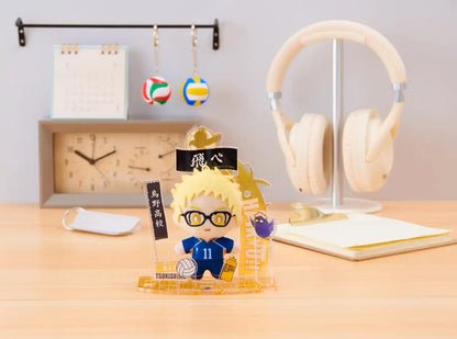 Sega Fave Tsukishima Hotaru Acrylic Plush Haikyu Collectible- Japan Figure Store - #1 Bring To You The Best Japanese Goods