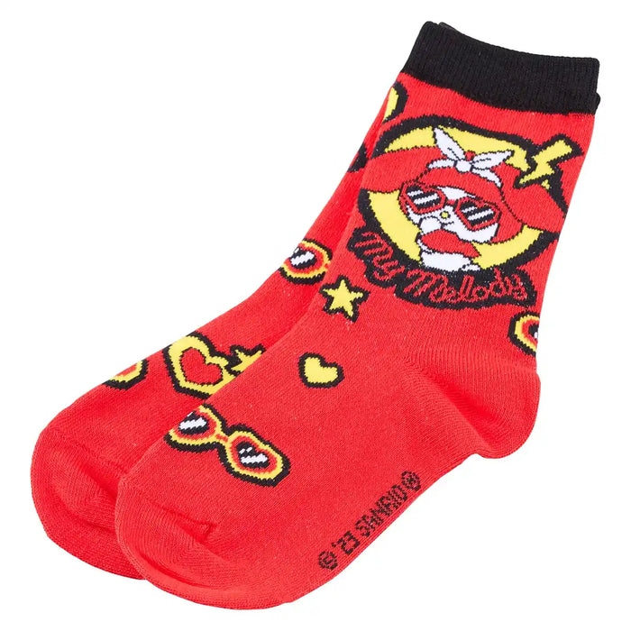 Sanrio Girls Red Socks 4264339 Comfortable and Stylish- Japan Figure Store - #1 Bring To You The Best Japanese Goods