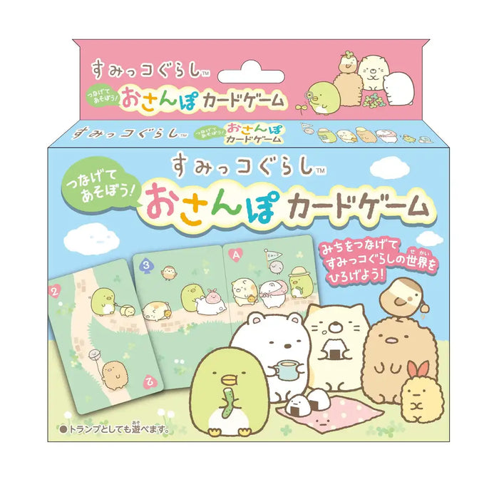 Hanayama Sumikko Gurashi Connect & Play Osanpo Card Game - Japanese Game- Japan Figure Store - #1 Bring To You The Best Japanese Goods