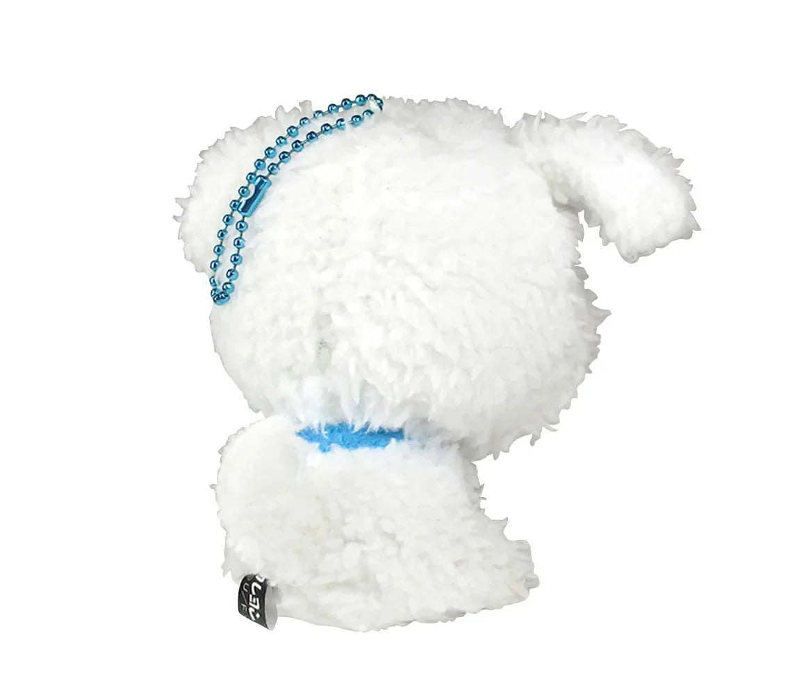 Tease Keychain Crayon Shin-Chan Plush Mascot Shiro Ks-5518745Si- Japan Figure Store - #1 Bring To You The Best Japanese Goods