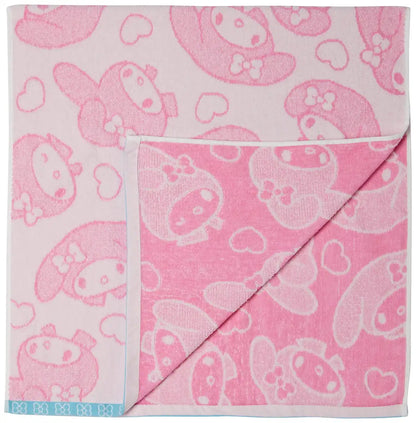 MARUSHIN - Sanrio Bath Towel Emotion My Melody- Japan Figure Store - #1 Bring To You The Best Japanese Goods