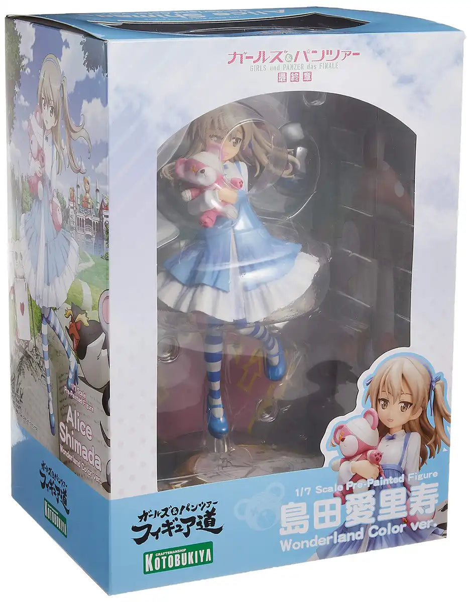 KOTOBUKIYA Pp796 Alice Shimada Wonderland Color Ver. 1/7 Scale Figure Girls Und Panzer Das Finale- Japan Figure Store - #1 Bring To You The Best Japanese Goods