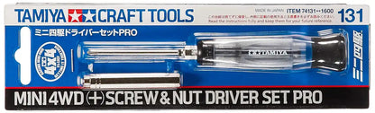 TAMIYA 74131 Mini 4Wd + Screw & Nut Driver Set Pro- Japan Figure Store - #1 Bring To You The Best Japanese Goods