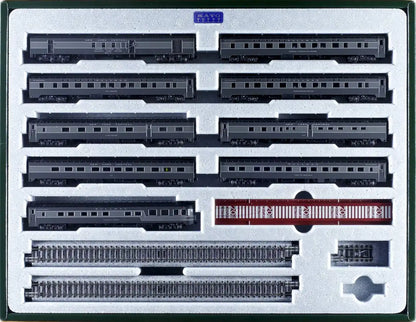 Kato N Gauge 9-Car Basic Set - New York Central 20th Century Limited Express Model Railway- Japan Figure Store - #1 Bring To You The Best Japanese Goods