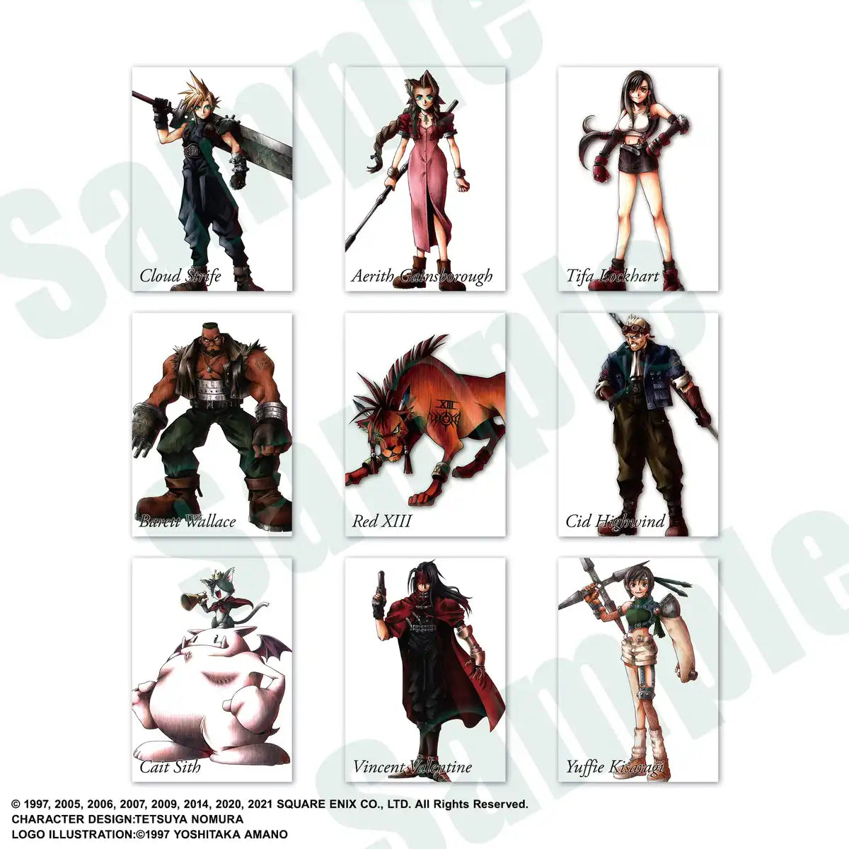 Square Enix FFVII Anniversary Art Museum Digital Card+ (Box)- Japan Figure Store - #1 Bring To You The Best Japanese Goods