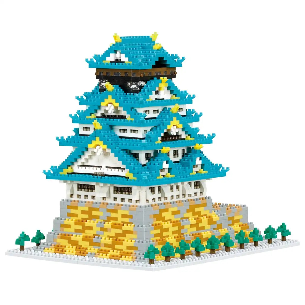 KAWADA Nb-049 Nanoblock Osaka Castle Deluxe Edition- Japan Figure Store - #1 Bring To You The Best Japanese Goods