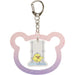 San-X Rilakkuma Sleeping With You Acrylic Keychain Kiiroitori Ab15102- Japan Figure Store - #1 Bring To You The Best Japanese Goods