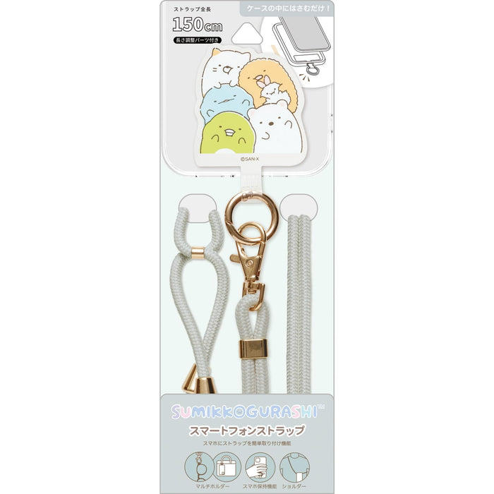 San-X Sumikko Gurashi Smartphone Strap Ab24803 Cute Phone Accessory- Japan Figure Store - #1 Bring To You The Best Japanese Goods
