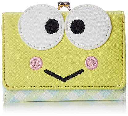 Sanrio Kero Kero Keroppi Women's Tri-Fold Wallet Purse Mk1- Japan Figure Store - #1 Bring To You The Best Japanese Goods