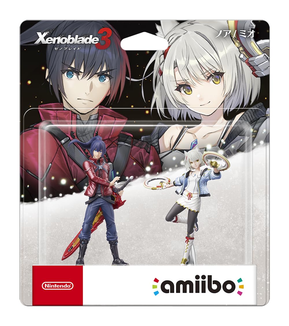 Nintendo Amiibo Double Set Noah and Mio Xenoblade Chronicles Series