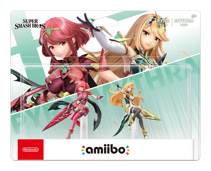 Nintendo Amiibo Double Set Homura Hikari Super Smash Bros Series Figures