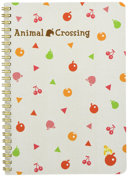 Sanei Boeki Animal Crossing Ring Notebook A Fruit 22Cm- Japan Figure Store - #1 Bring To You The Best Japanese Goods