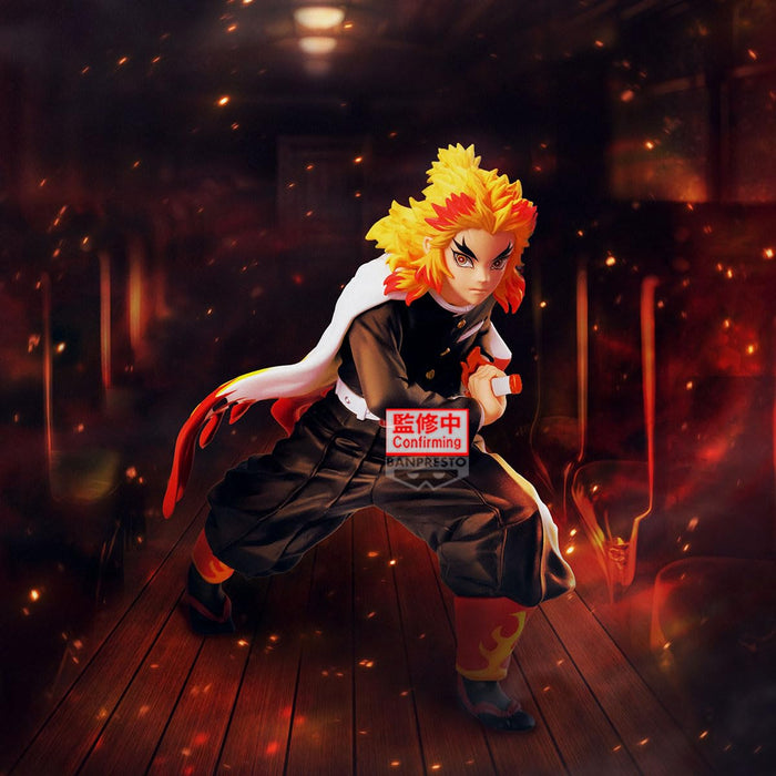 Banpresto Demon Slayer Kimetsu No Yaiba Kyojuro Rengoku Maximatic Figure