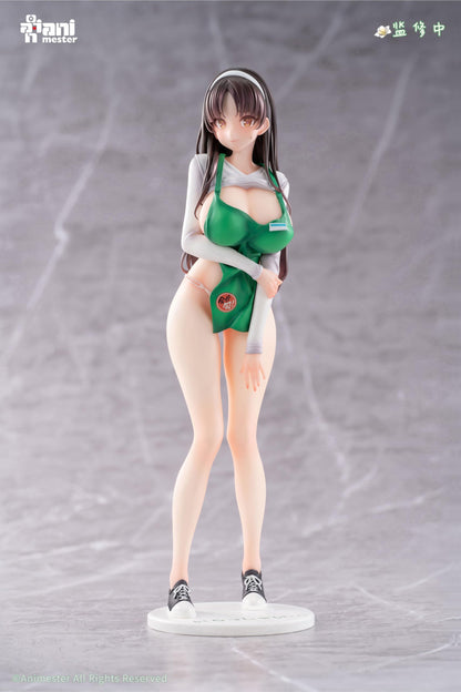 Figurine en PVC à l'échelle 1/6 de Hanamiya Mari de l'anime Animester, série Kind Clerk.