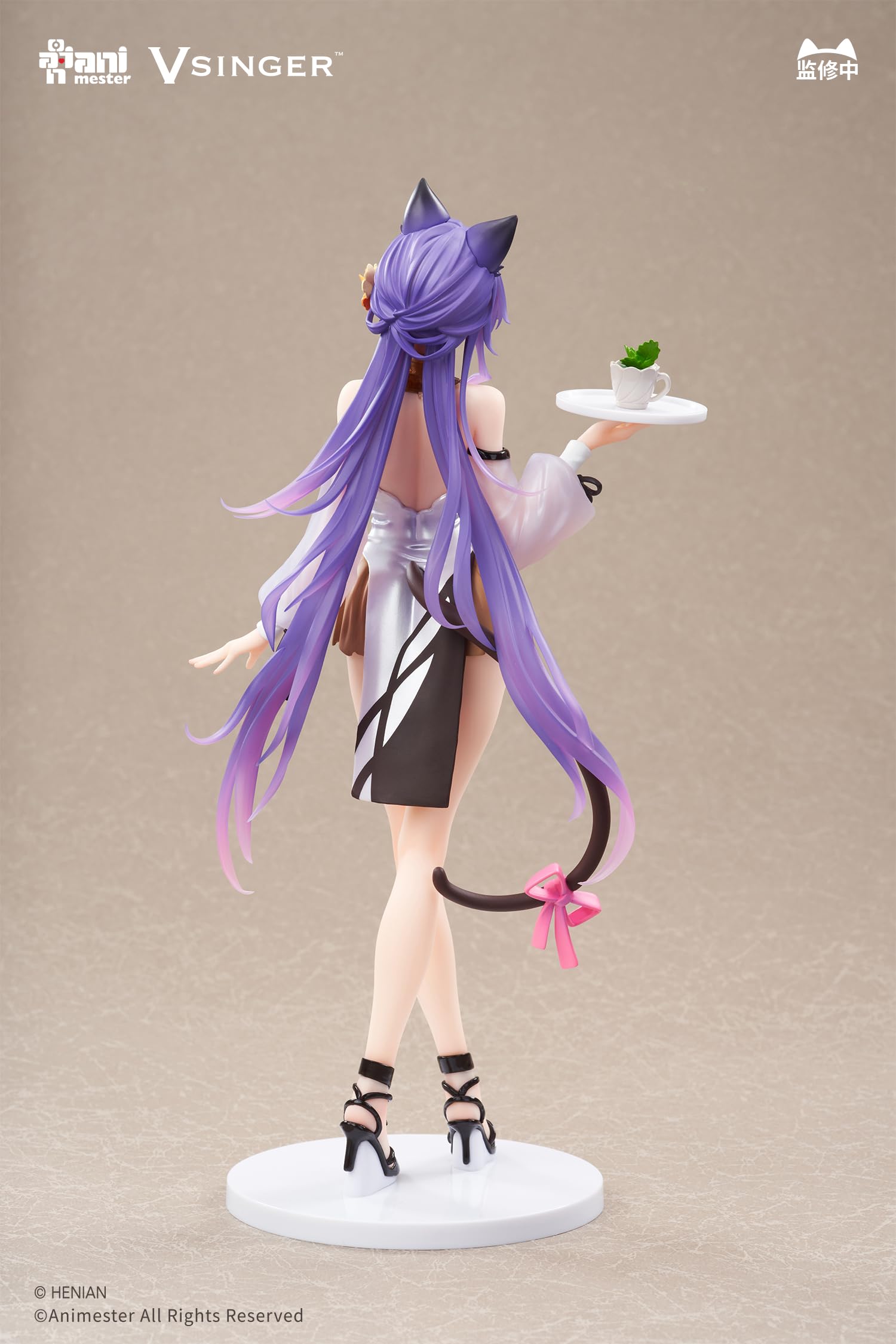 Anime Star Vsinger Raku Tianyi & Sumi Seigen Mysterious Tea Break Figure 1/7