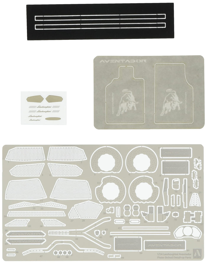 Aoshima Supercar Detail Up Parts Lamborghini Aventador 1/24- Japan Figure Store - #1 Bring To You The Best Japanese Goods
