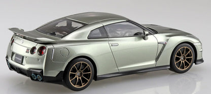 Aoshima 1/32 Rakupla Snap Kit Nissan GT-R 2024 Millennium Jade Model