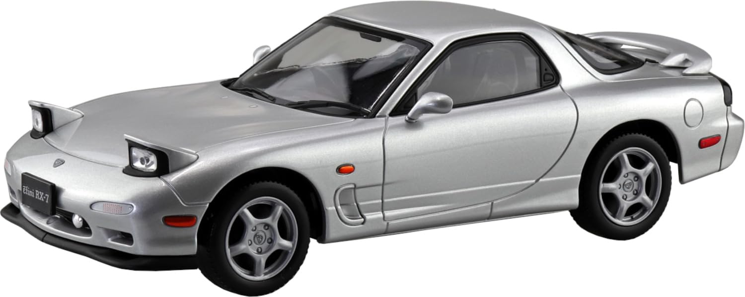 Aoshima 1/32 Snap Kit Infini Rx-7 Pre-Colored Model Silverstone