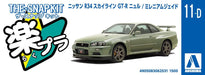 Aoshima Nissan R34 GT-R Plastic Model 1/32- Japan Figure Store - #1 Bring To You The Best Japanese Goods