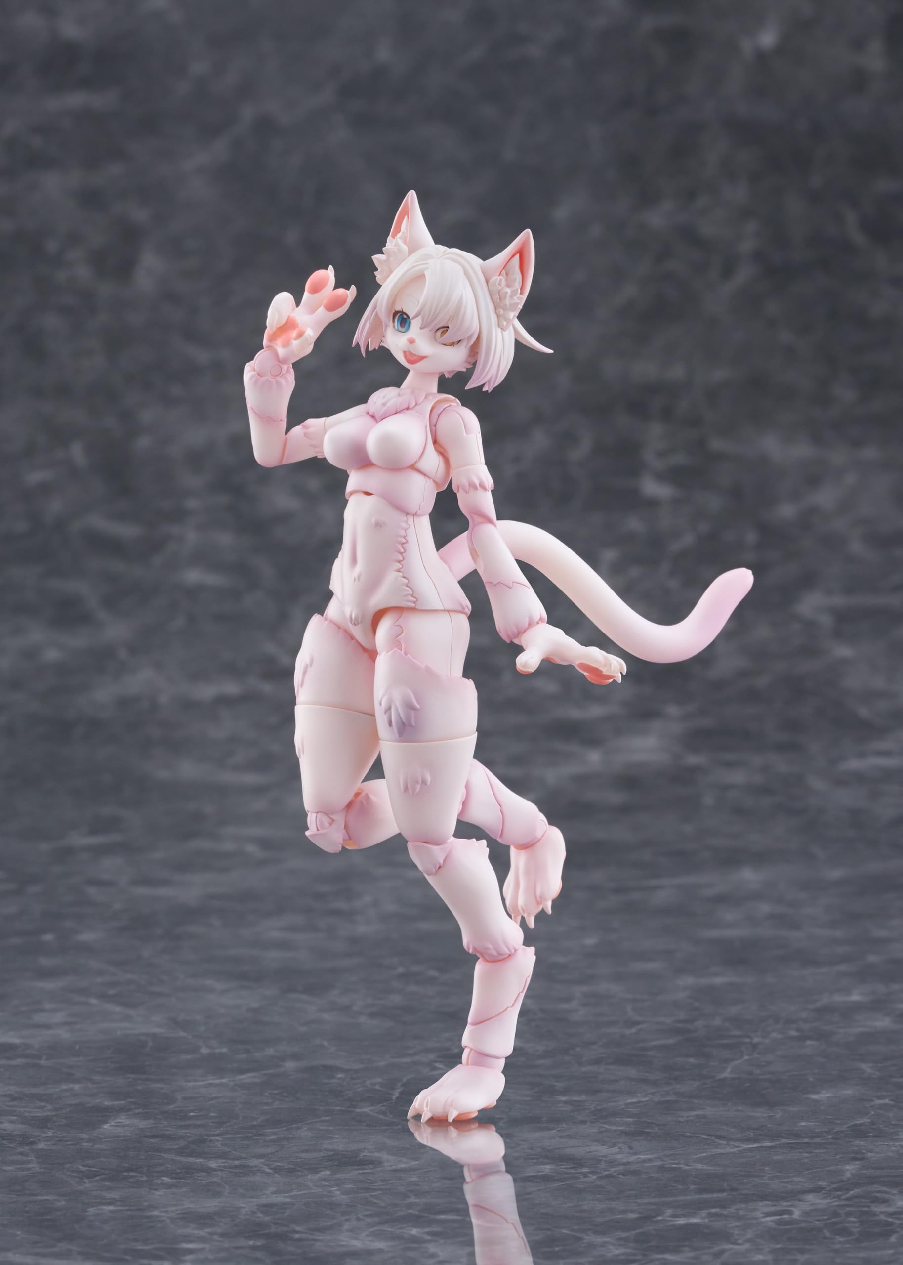 Modèle plastique pré-coloré Qingdao Aoshima Kemonopla Kp-01R Kaomanii 155mm