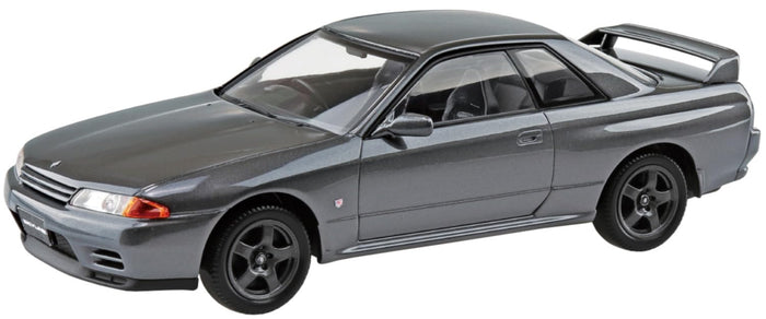 Aoshima 1/32 Nissan R32 GT-R Gun Gray Model Kit Pre-Colored