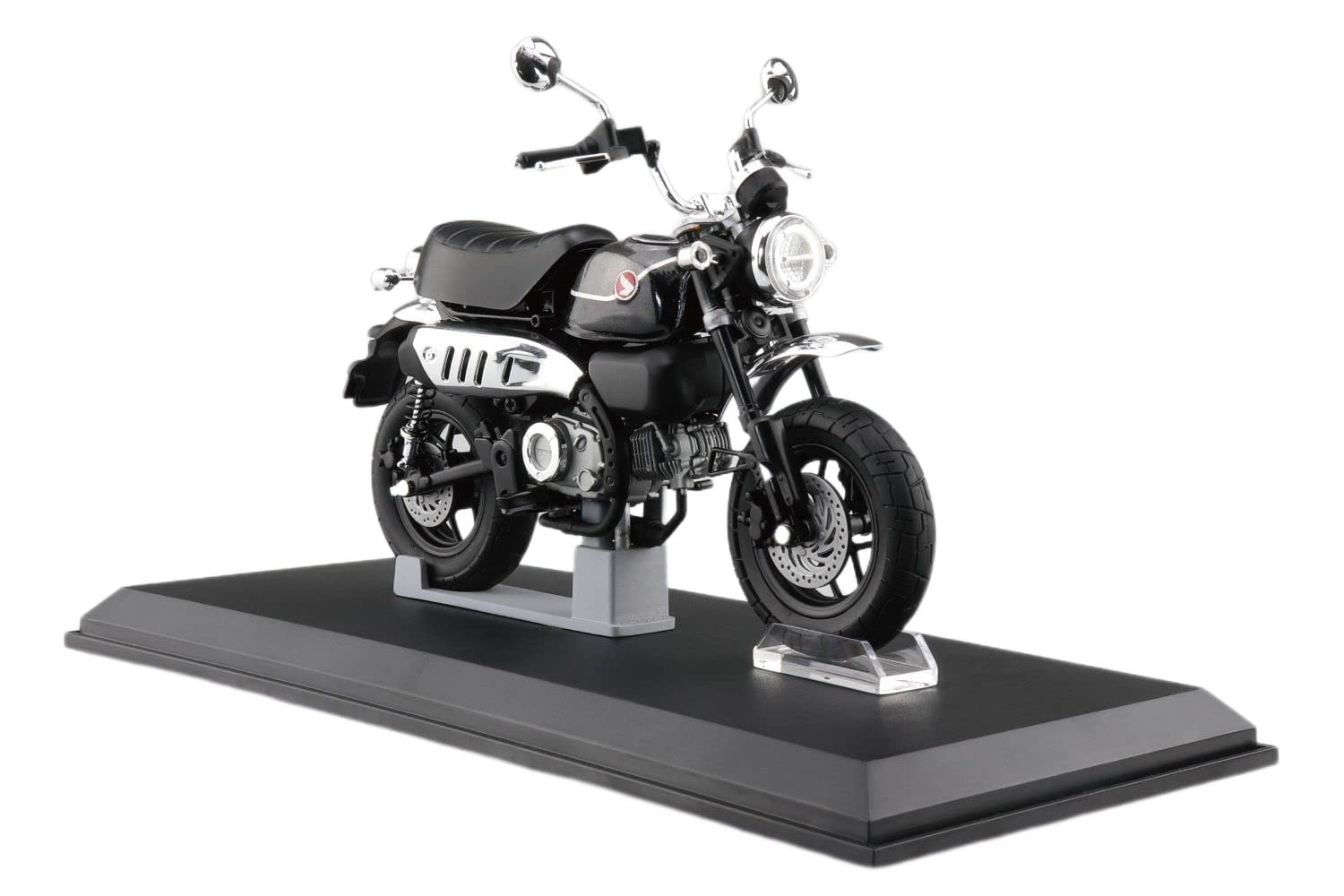 Aoshima Skynet 1/12 Honda Monkey125 2022 Pearl Black- Japan Figure Store - #1 Bring To You The Best Japanese Goods