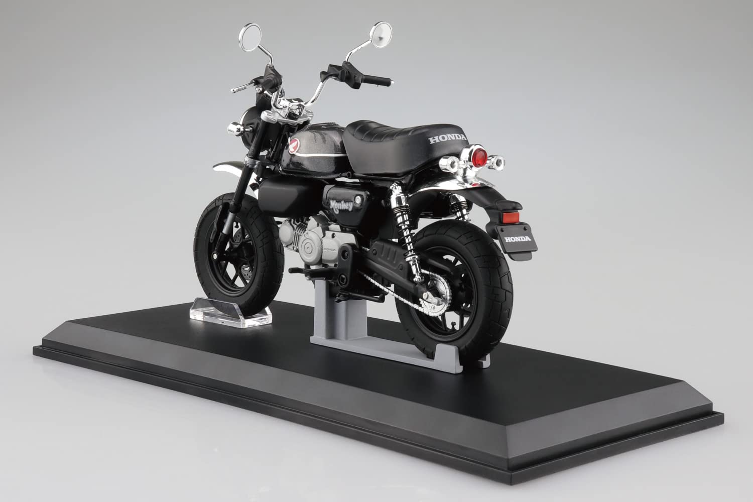 Aoshima Skynet 1/12 Honda Monkey125 2022 Pearl Black- Japan Figure Store - #1 Bring To You The Best Japanese Goods